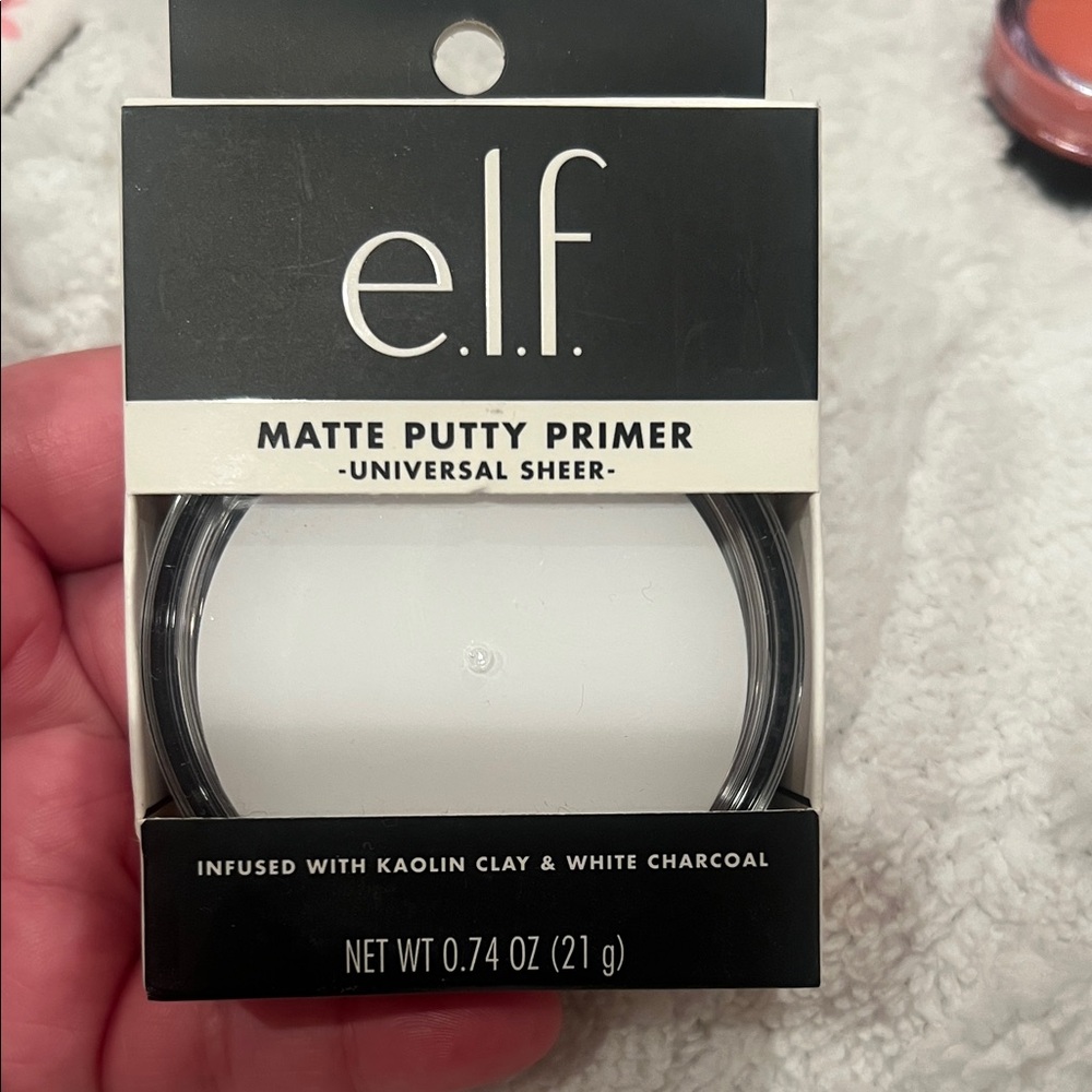 e.l.f. Matte Putty Primer - White/Clear